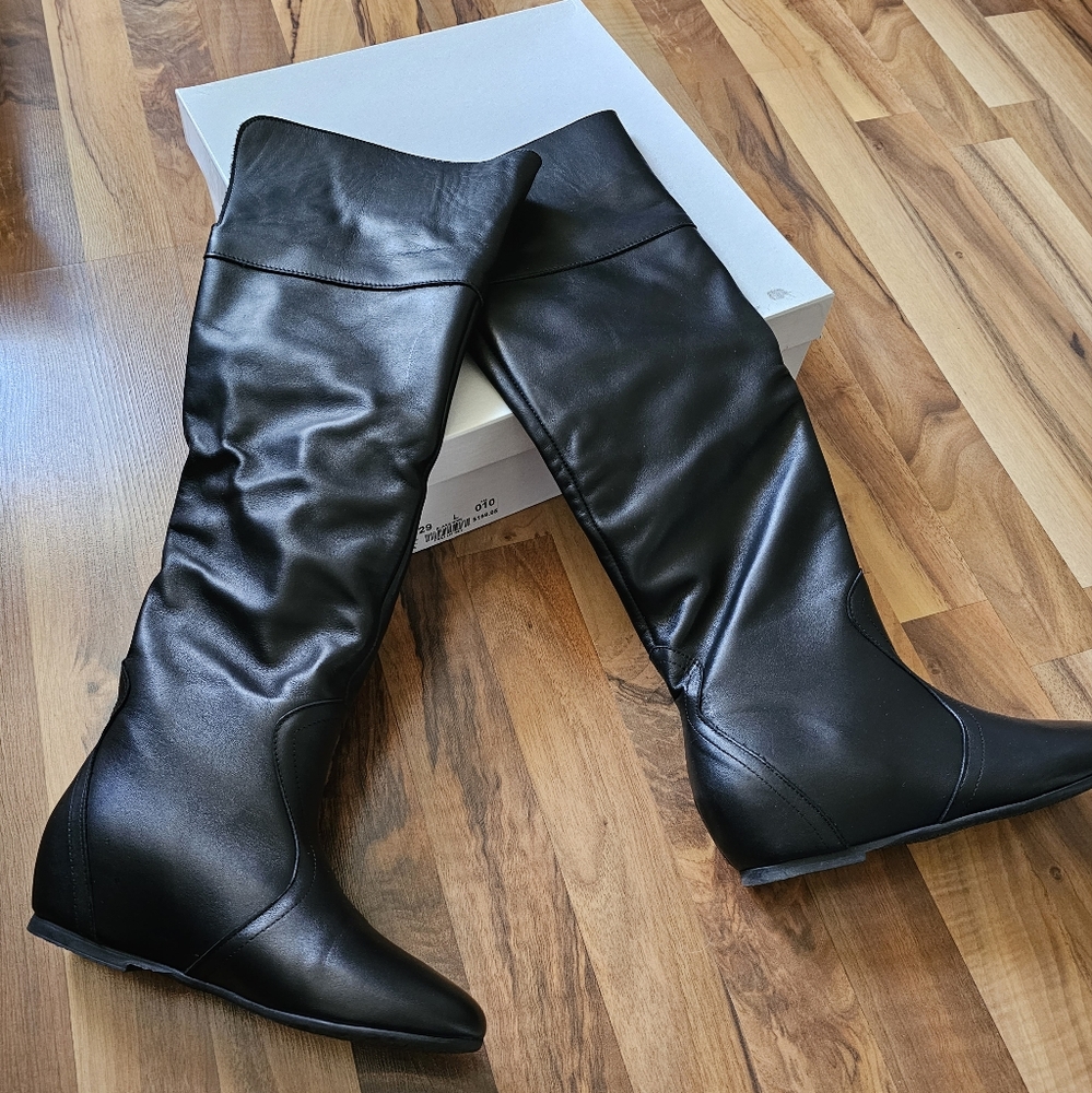 ***LAST CHANCE***Boots over knee leather